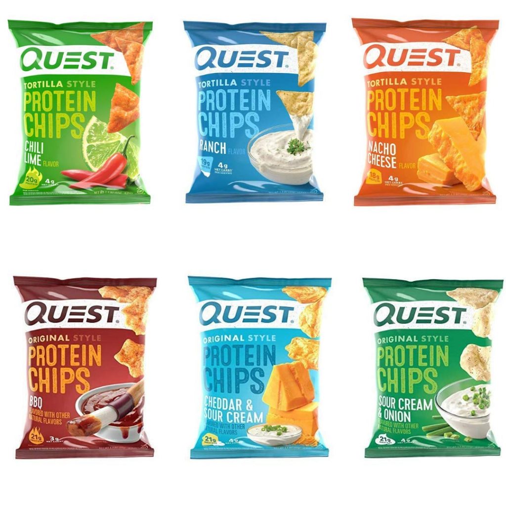 QUEST CHIPS ايضا مناسب للكيتو دايت Power Punch