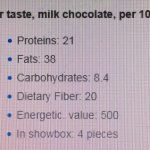 CHIKA SPORT MILK PROTEIN CHOCOLATE BY BOX(100g)4PCS PER BOX مناسب ايضا للكيتو - Image 2