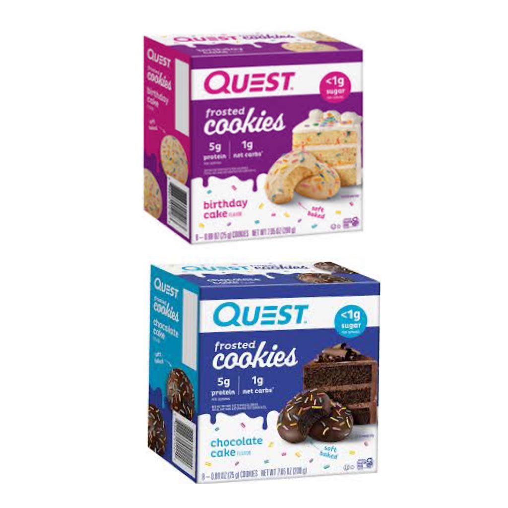 QUEST FROSTED COOKIES(8cookies per box) Power Punch