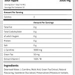 ⁦Applied Nutrition L Carnitine 3000(liquid)⁩ - الصورة ⁦2⁩