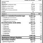 ⁦1UP HER BCAA/EAA PLUS GLUTAMINE & COLLAGEN⁩ - الصورة ⁦2⁩