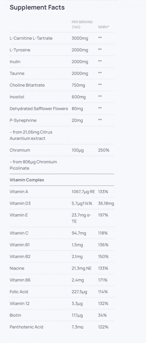 ⁦FB3 Fat Burner⁩ - الصورة ⁦2⁩