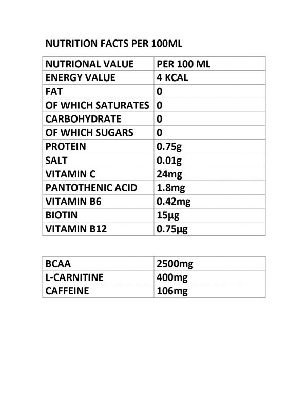 ⁦HYPE PRE-WORKOUT/AMINO GO PROMO⁩ - الصورة ⁦2⁩