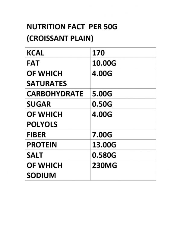 (a) FEELING OK CROISSANT OPTIMIZED PLAIN - Image 2